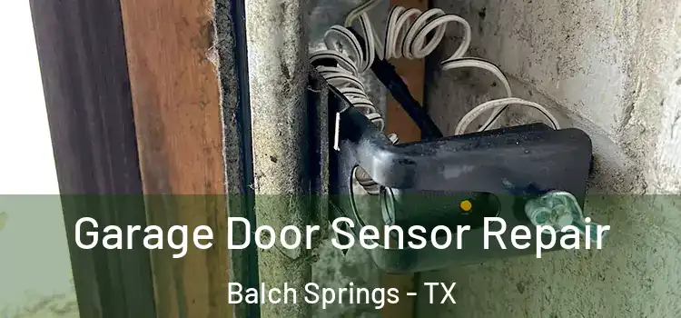Garage Door Sensor Repair Balch Springs - TX